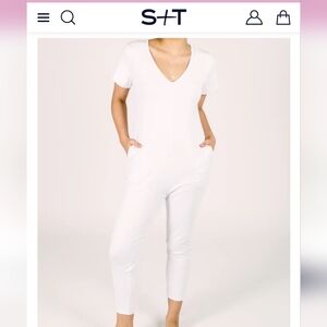 Smash and tess white sunday romper